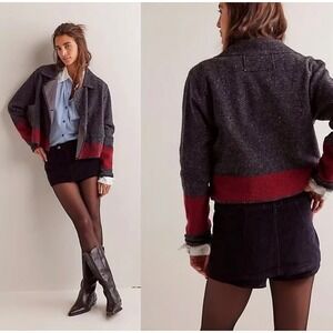 We The Free‎ Bottom Line Sweater Jacket